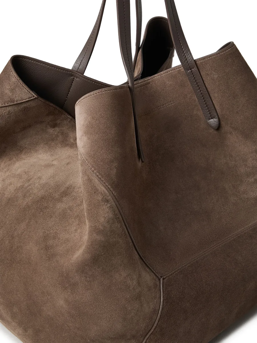 large BC Duo suede tote bag 9