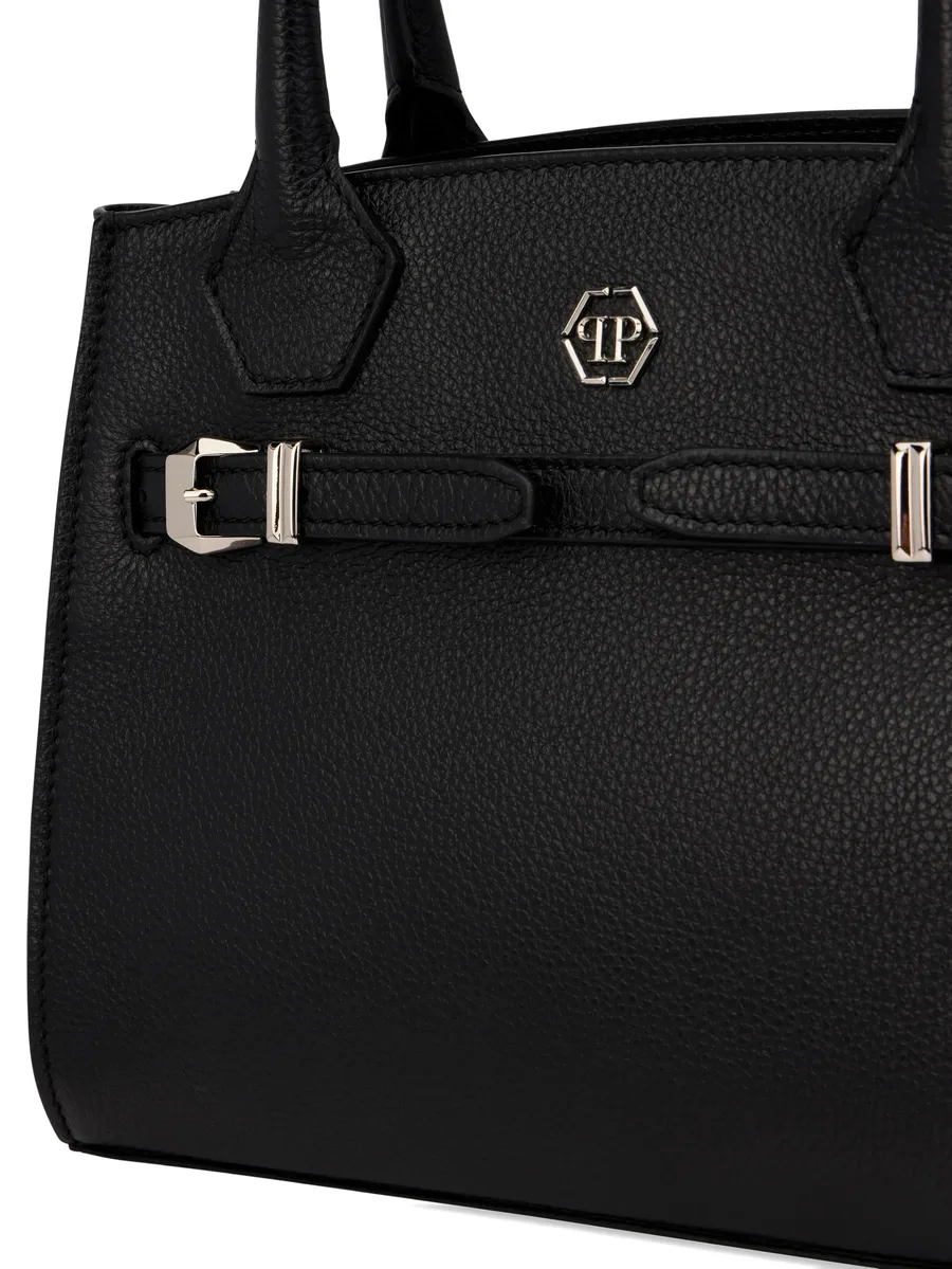 small Dynasty leather tote bag 10