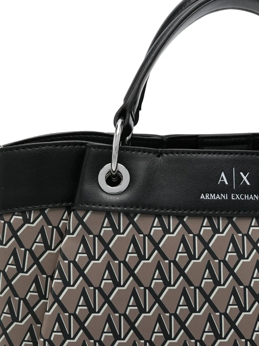 monogram-pattern tote bag 6