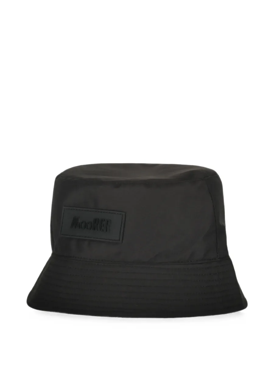 logo-patch bucket hat 1