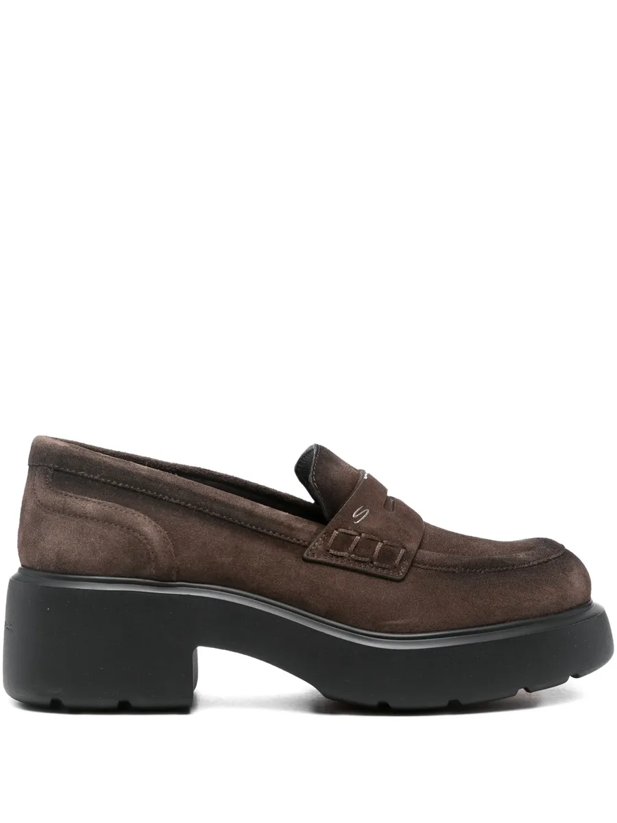 suede platform loafers 2
