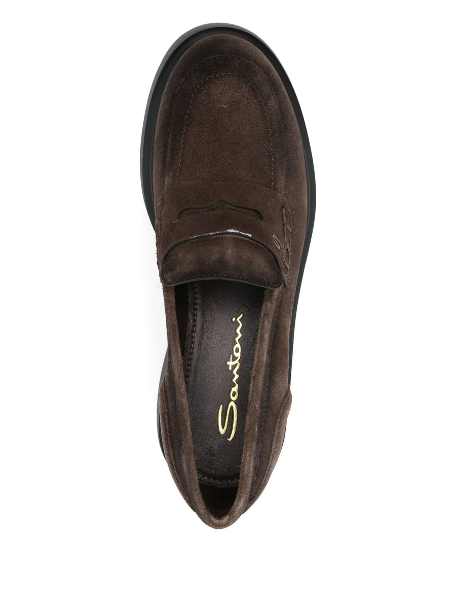 suede platform loafers 7