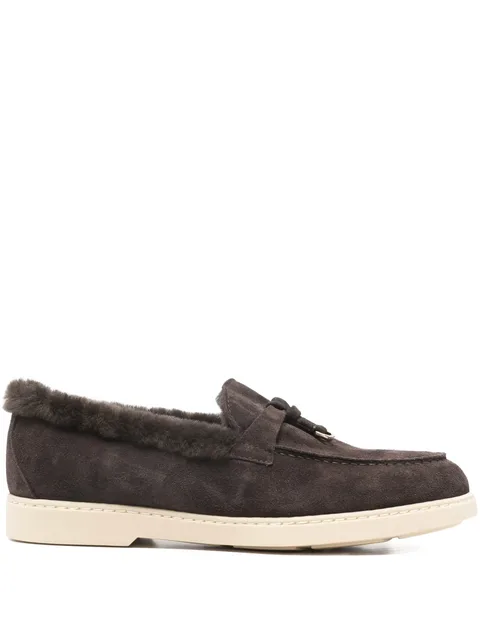 leather loafers