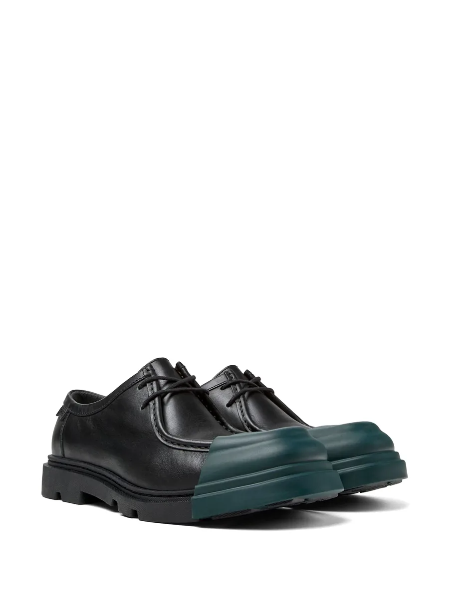 Junction contrasting-toecap loafers 3