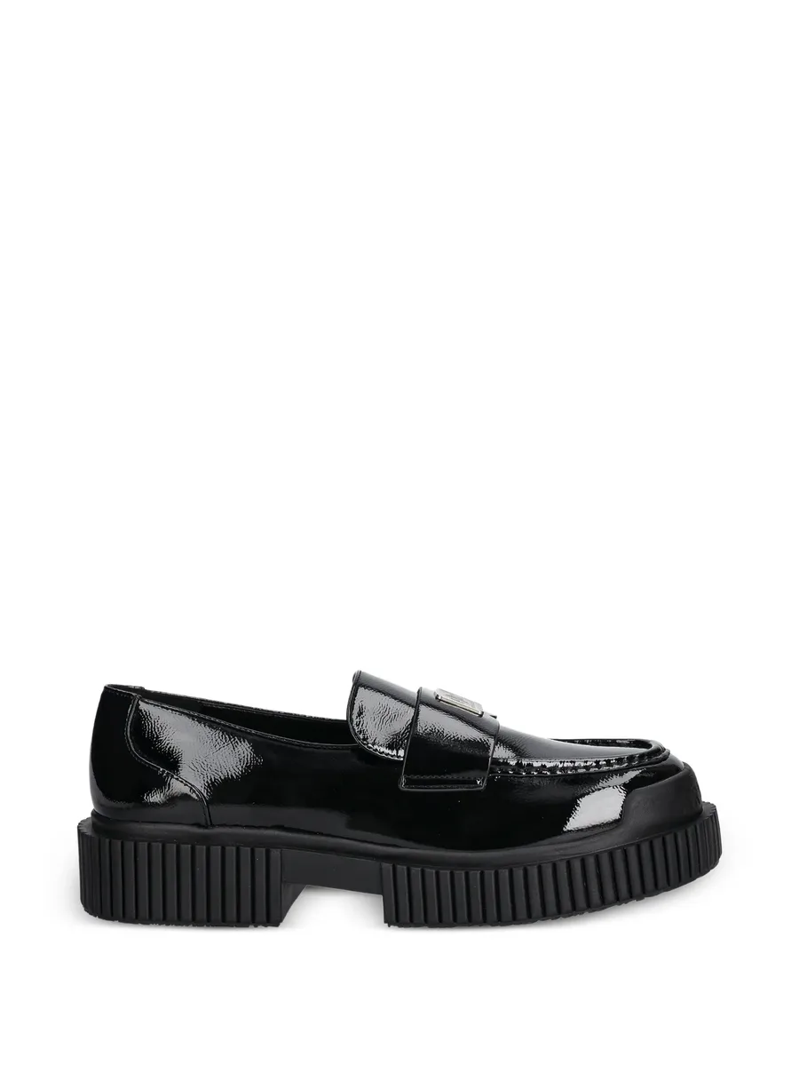 logo-plaque loafers 2