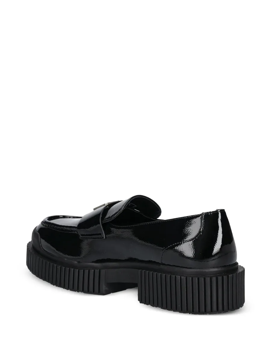 logo-plaque loafers 5