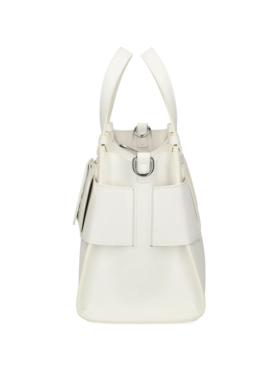 cut-out logo-detail tote bag 8