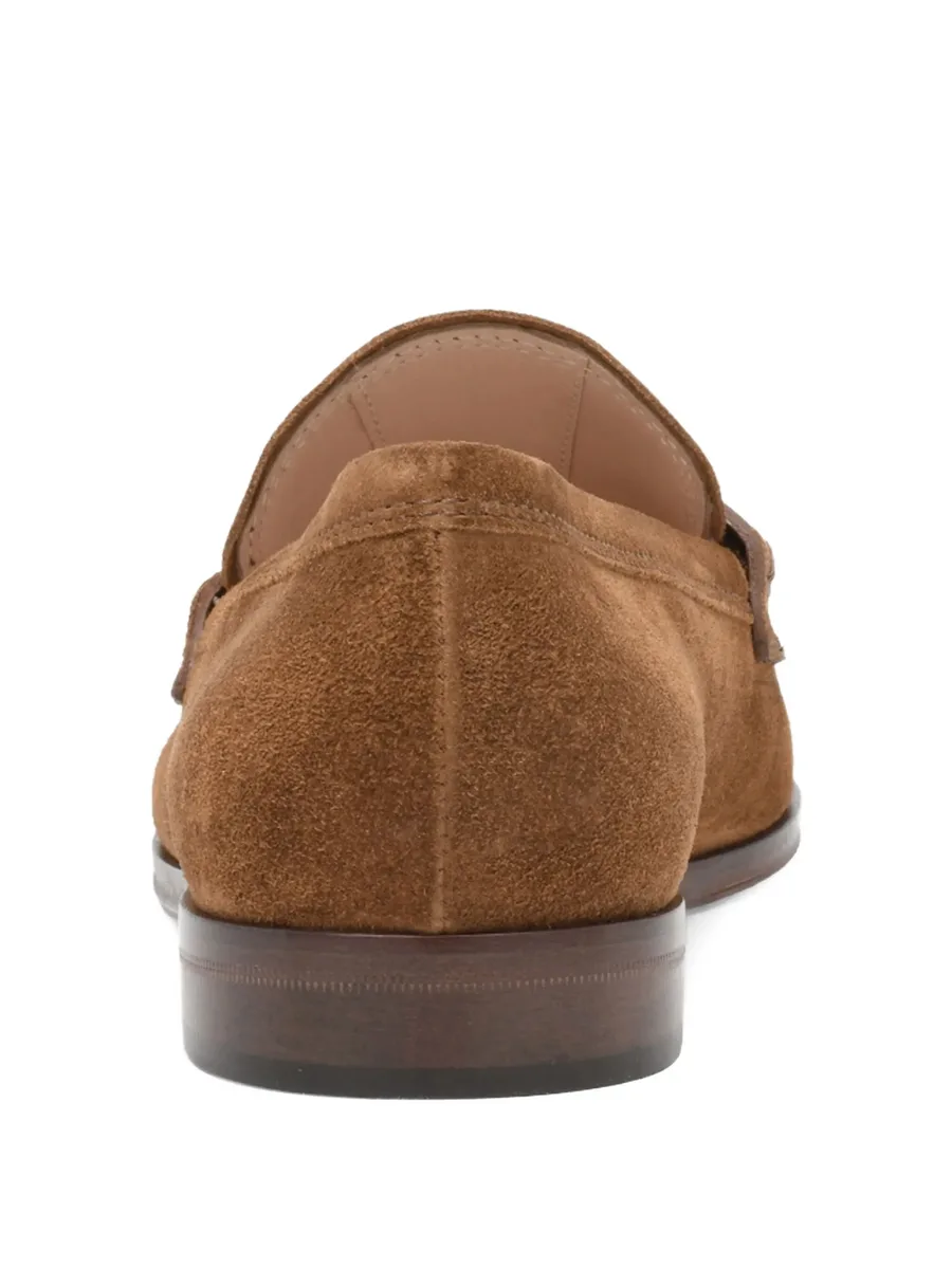 20mm Georgie penny-strap suede loafers 6