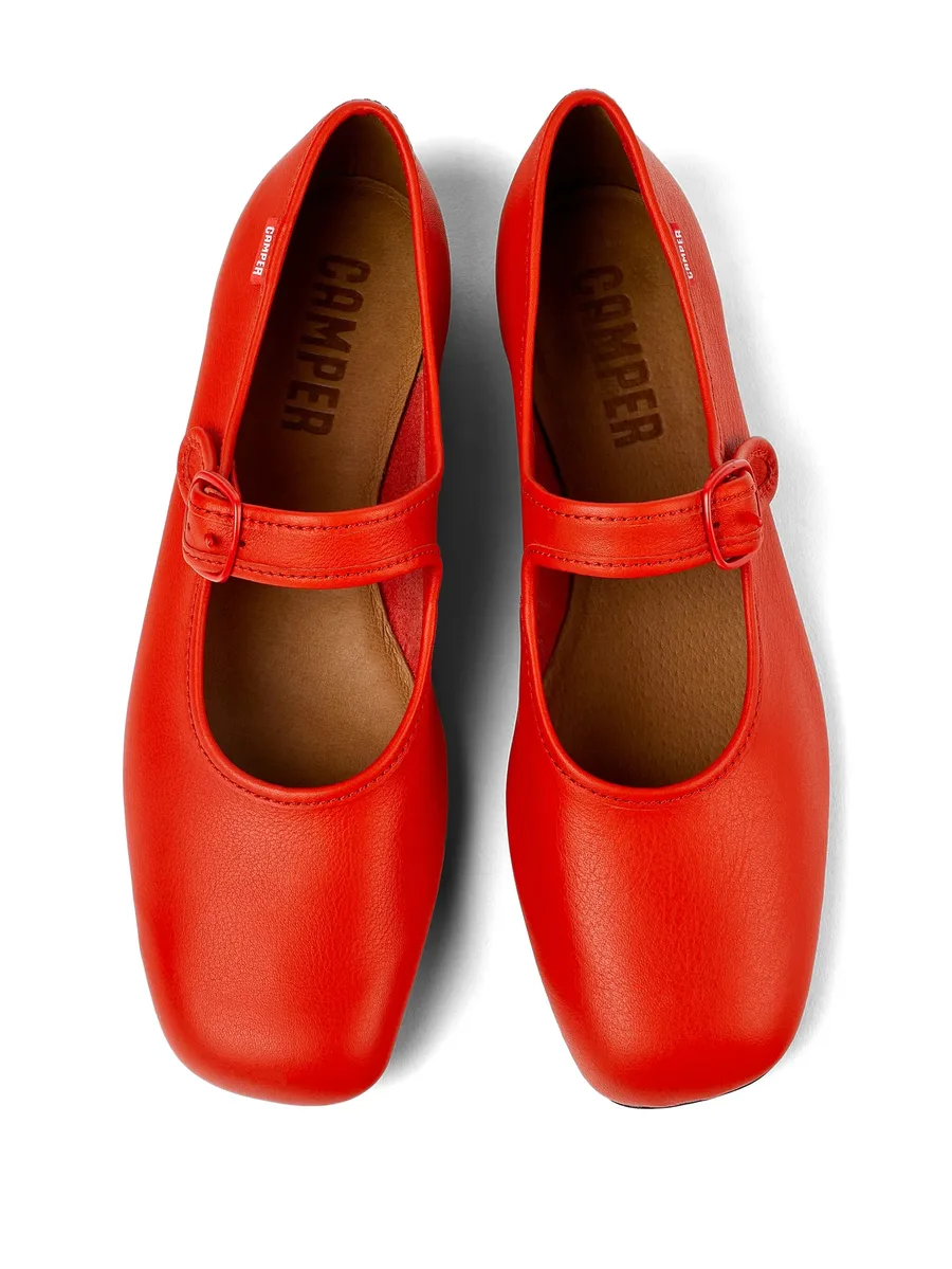 Casi Myra leather ballerina shoes 5