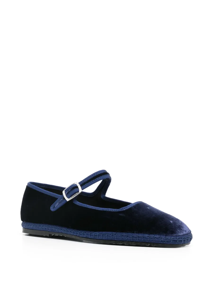 Petra velvet ballerina shoes 5