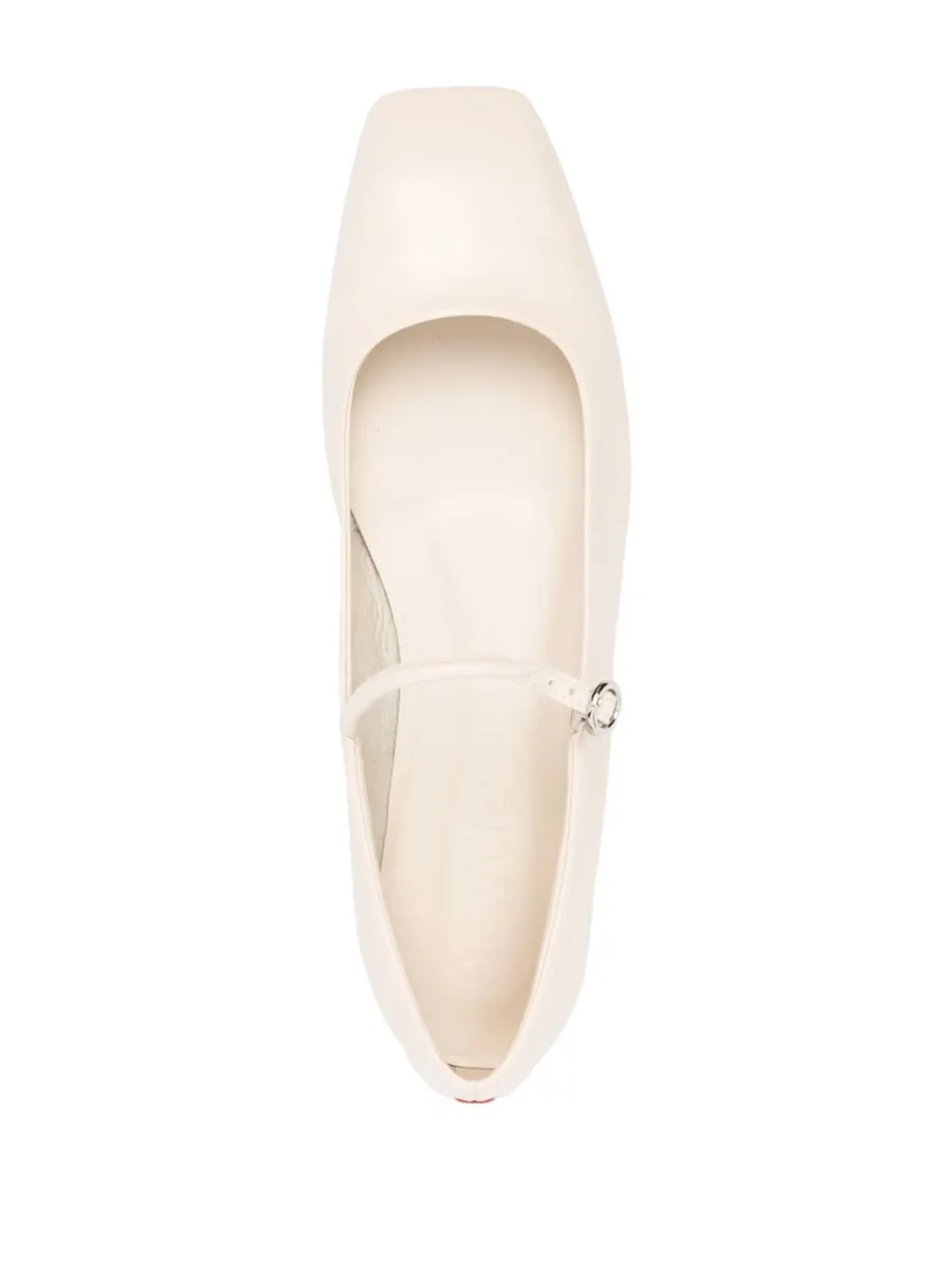 Maryjane leather ballerina shoes 8