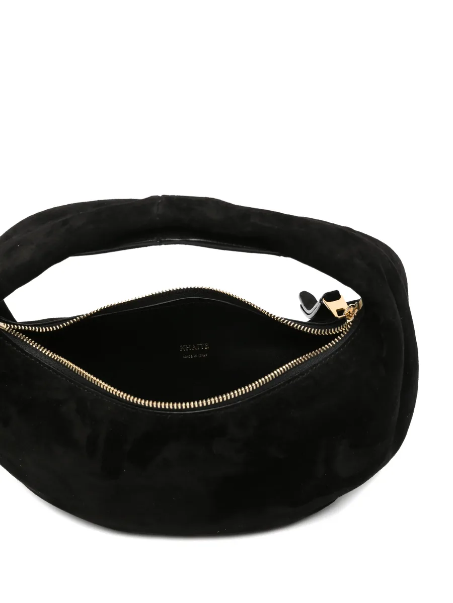 mini Olivia suede tote bag 9