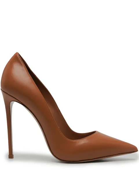 Eva 120mm leather pumps