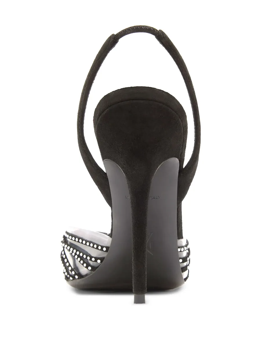 Lori beaded slingback pumps 6