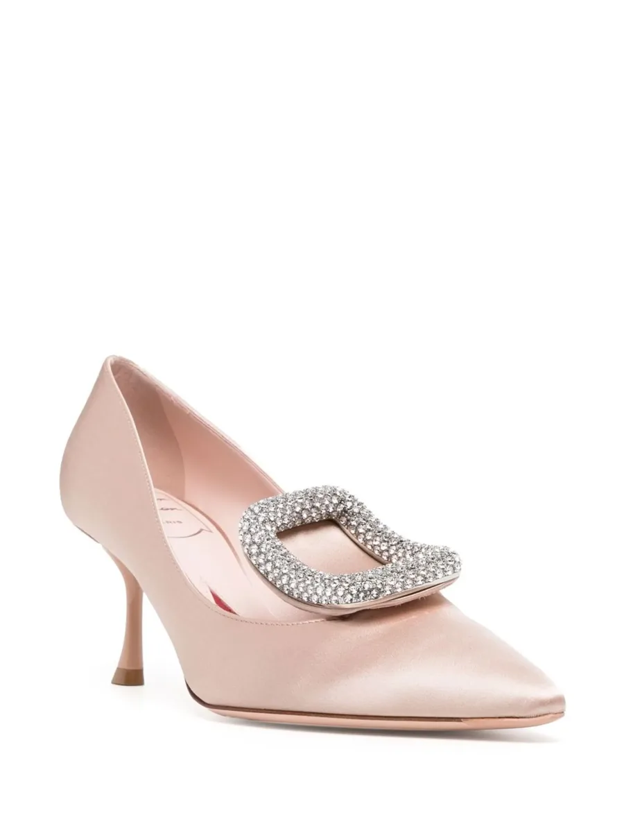 70mm buckle-detail pumps 4