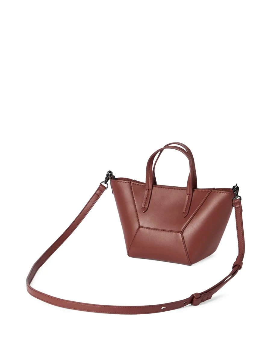 mini BC Duo leather tote bag 5