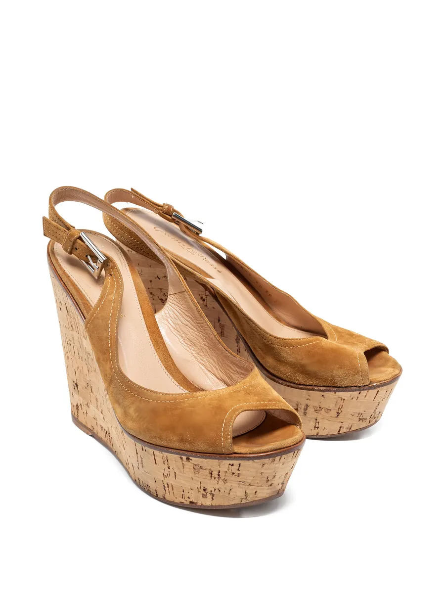 босоножки на танкетке 6