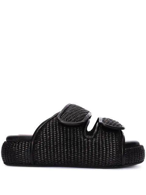 шлепанцы Raffia Cro