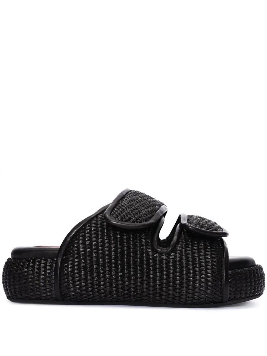 шлепанцы Raffia Cro 2