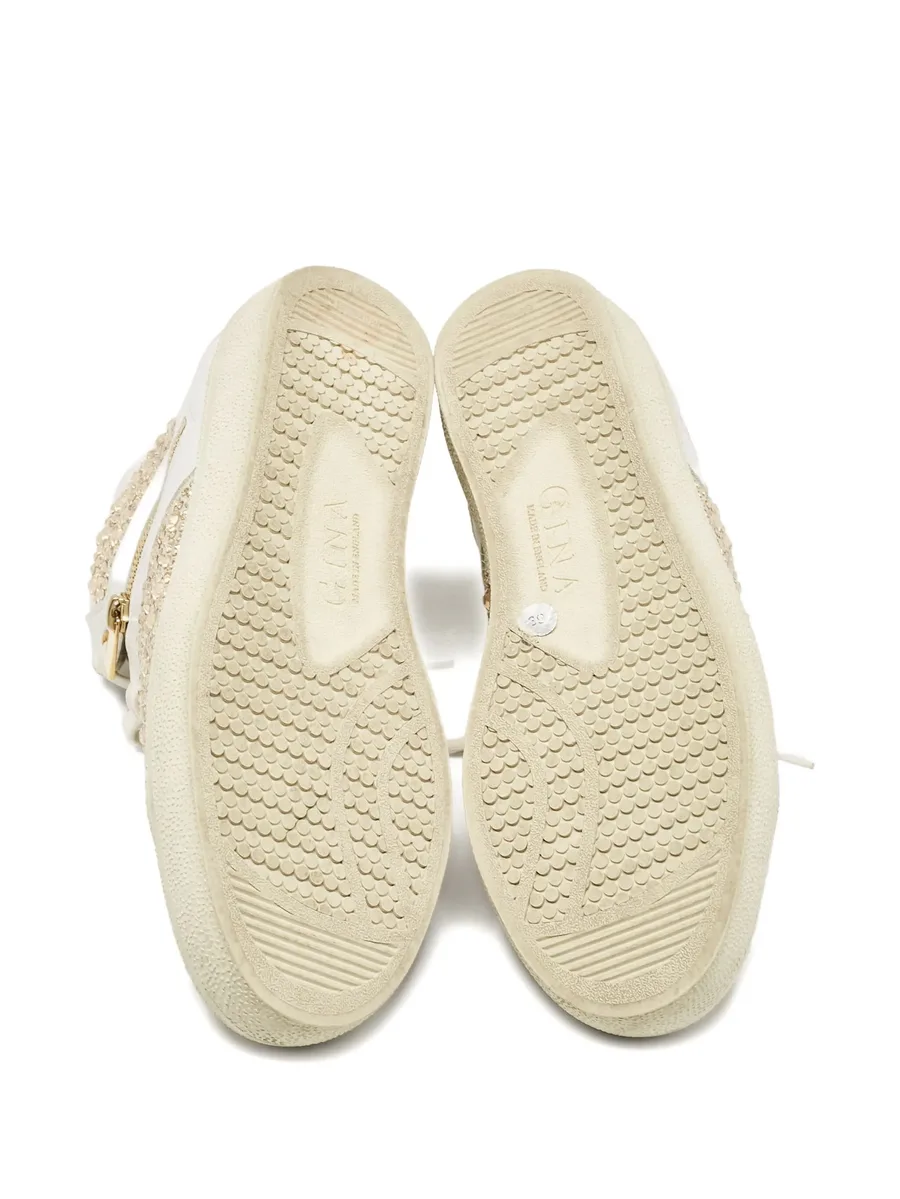 crystal-embellished high-top sneakers 8