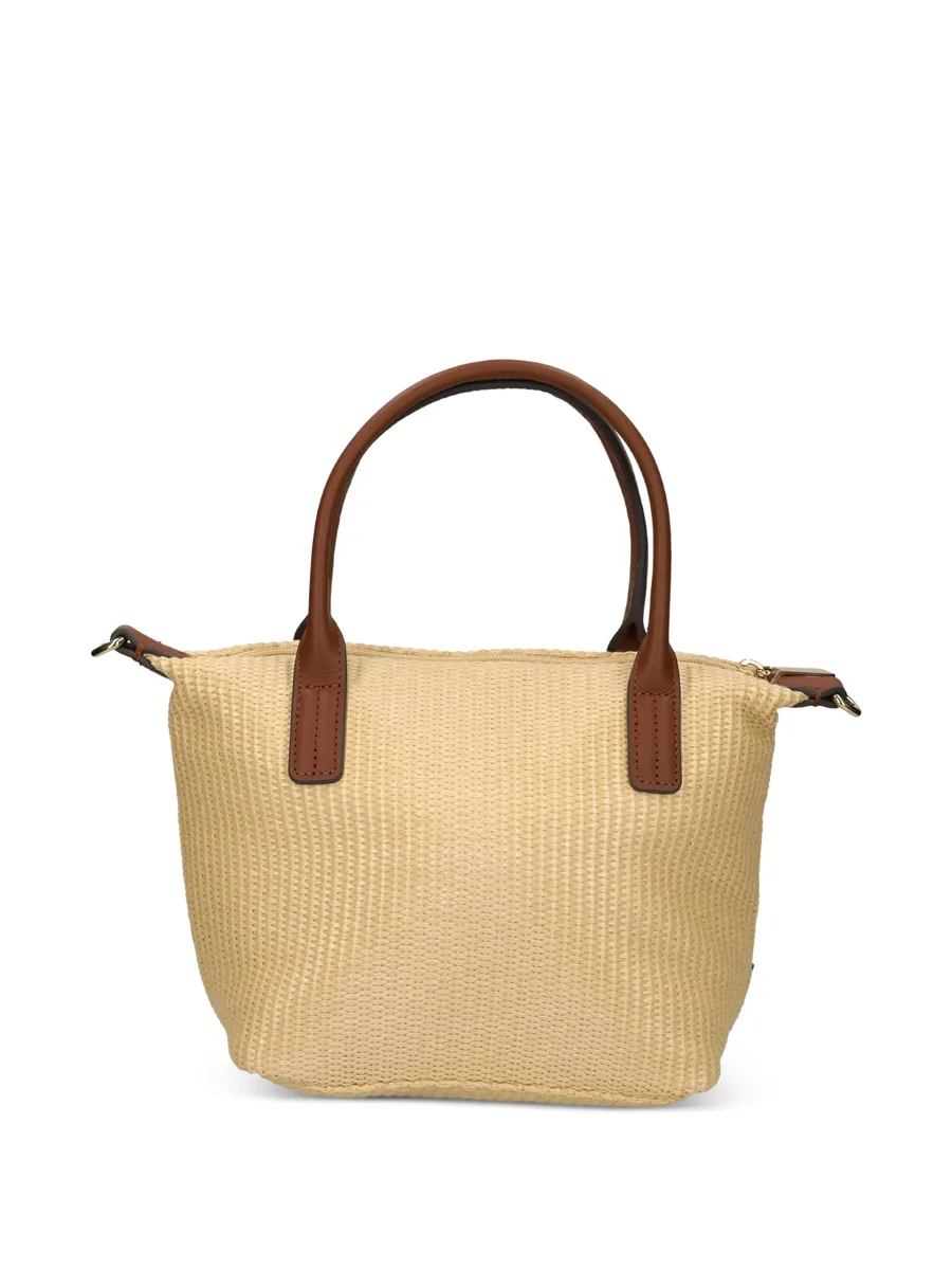 woven top-handle tote bag 3