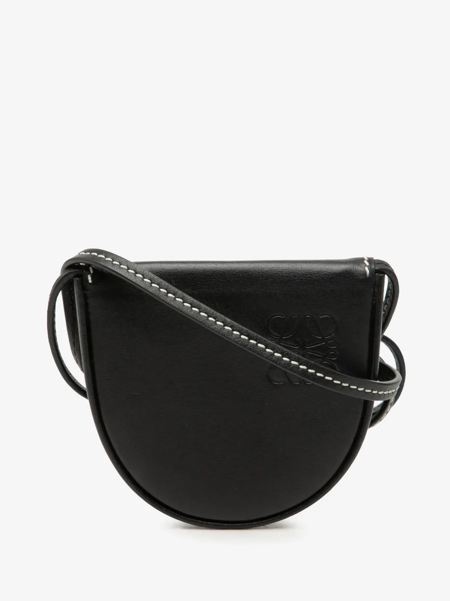 мини-сумка через плечо Soft Calfskin Anagram Heel Pouch (2019 год) 1