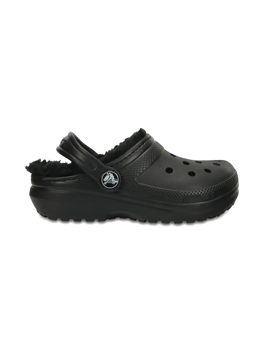 Classic Lined TD "Black" clogs 1