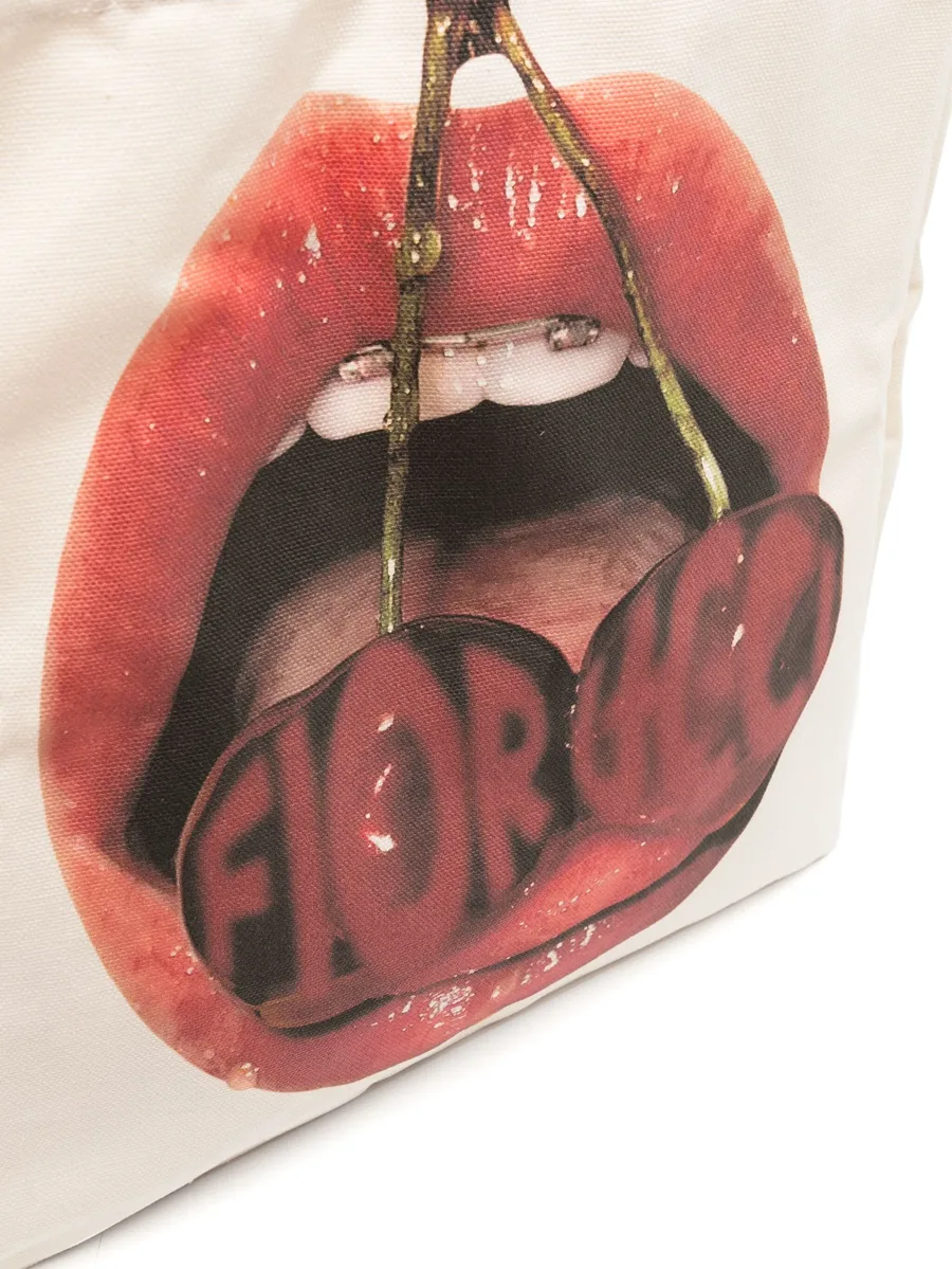 graphic-printed tote bag 5