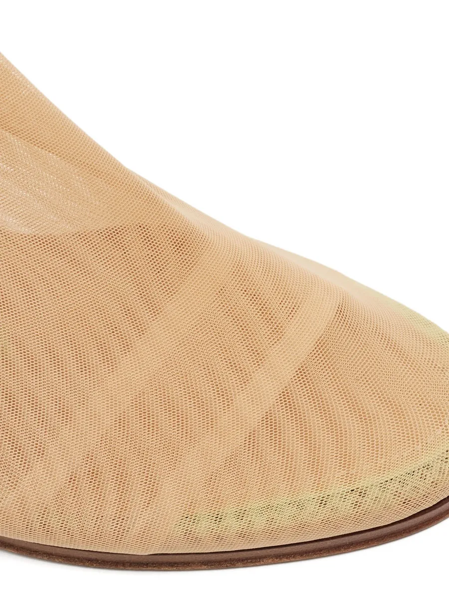 110mm mesh ankle boots 10