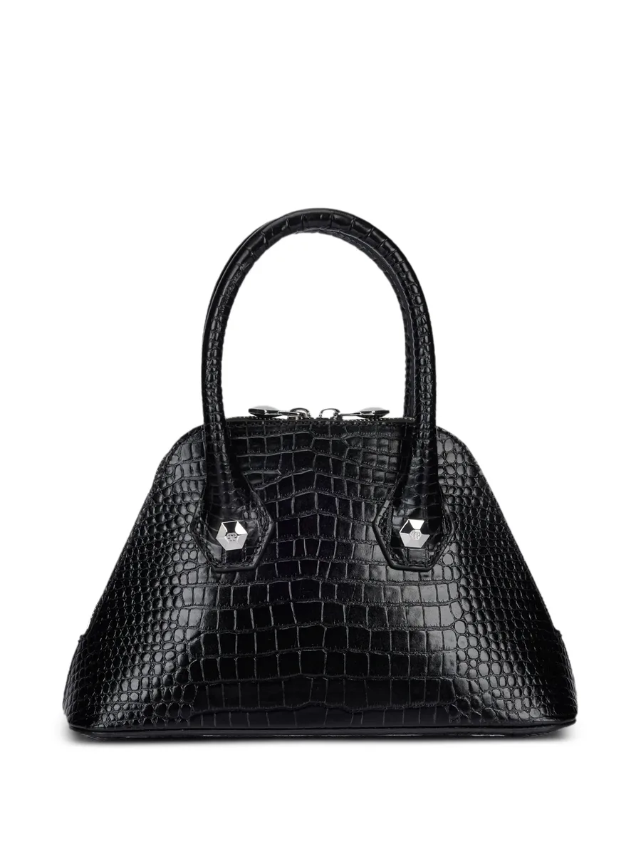 Majestic crocodile-print tote bag 3