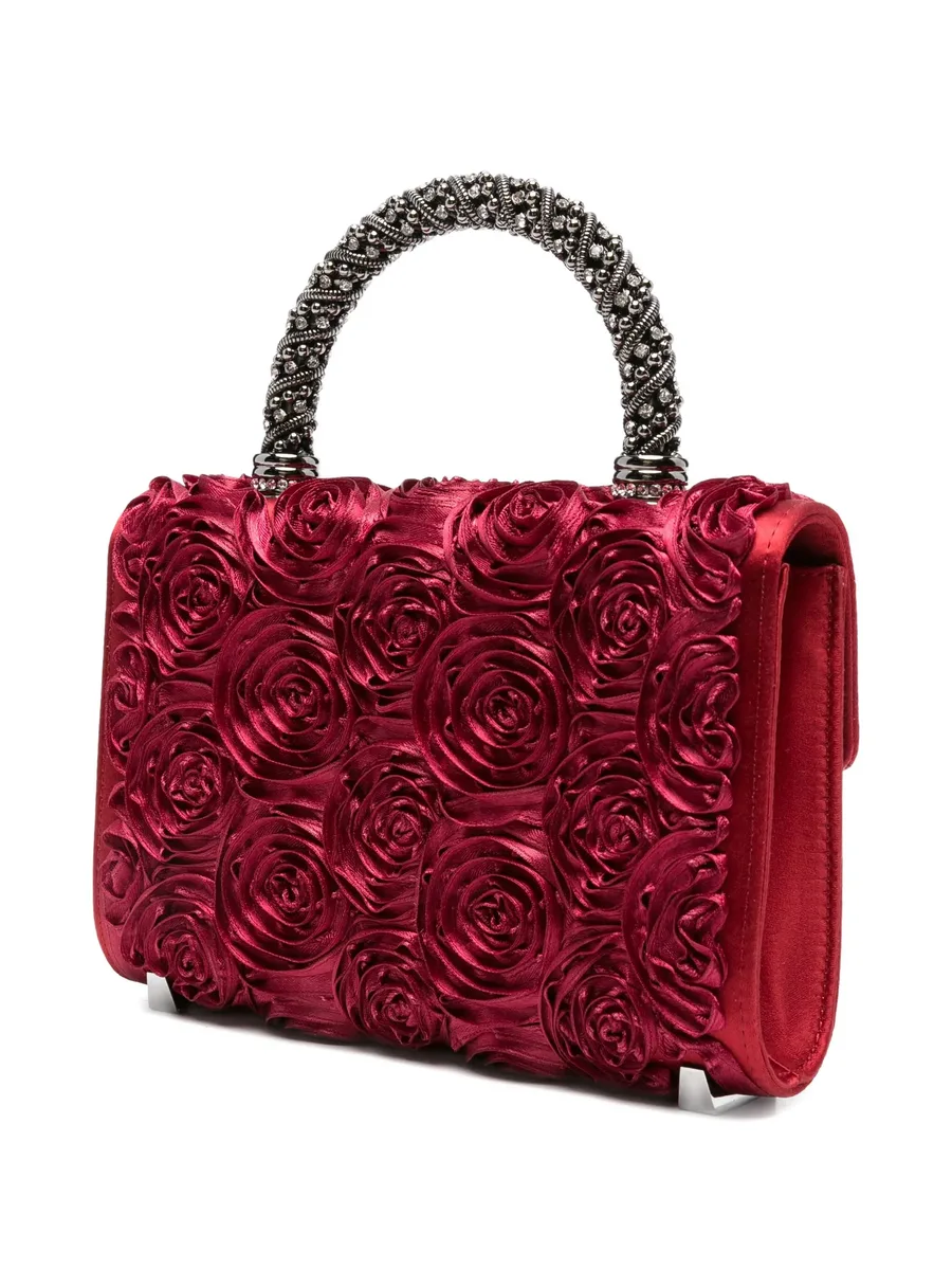 rose-embellishment tote bag 3