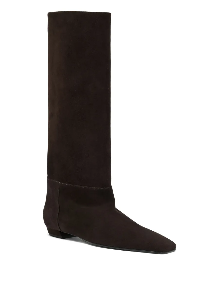 suede knee-high boots 4