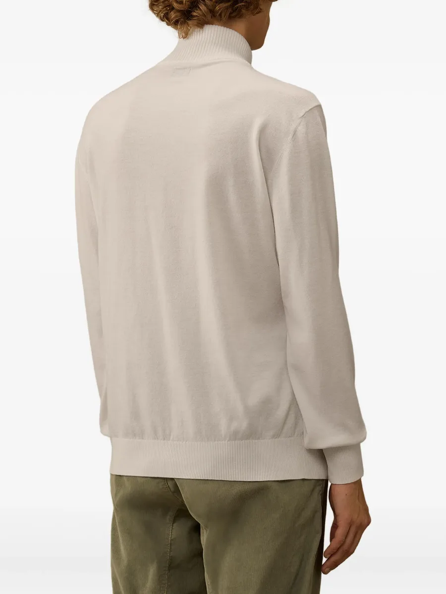 half-zip lens-pocket sweater 7