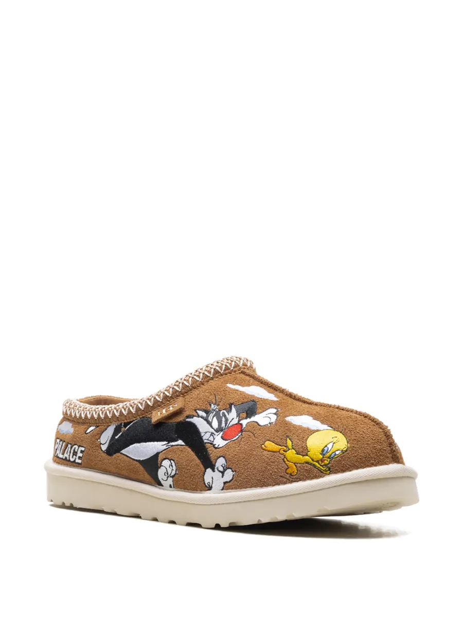Tasman X PALACE "looney tunes" graphic slippers 3