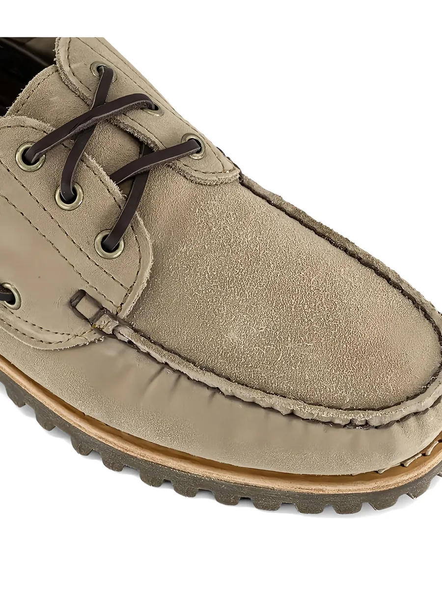 Mix Tape suede boat shoes 7
