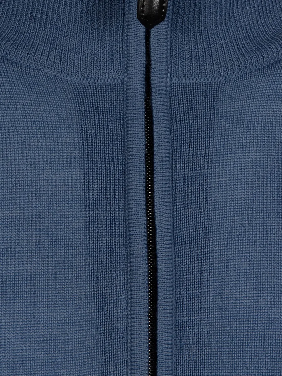 high-neck half-zip sweater 5