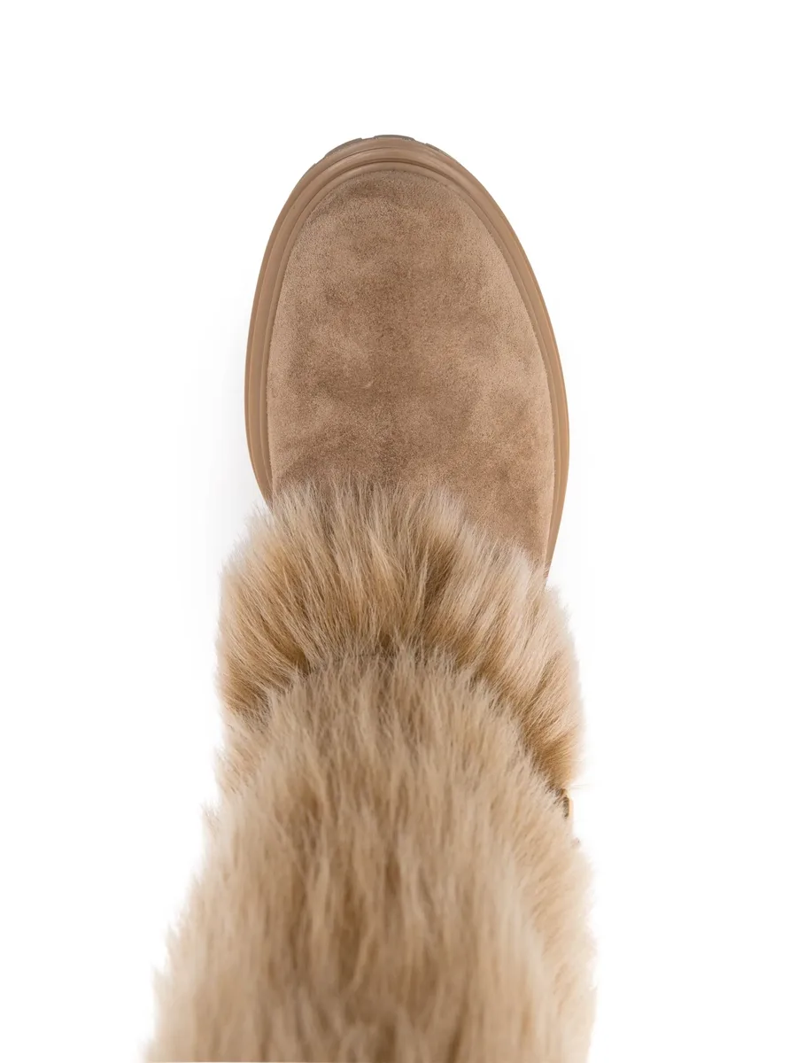 panelled-design boots 7