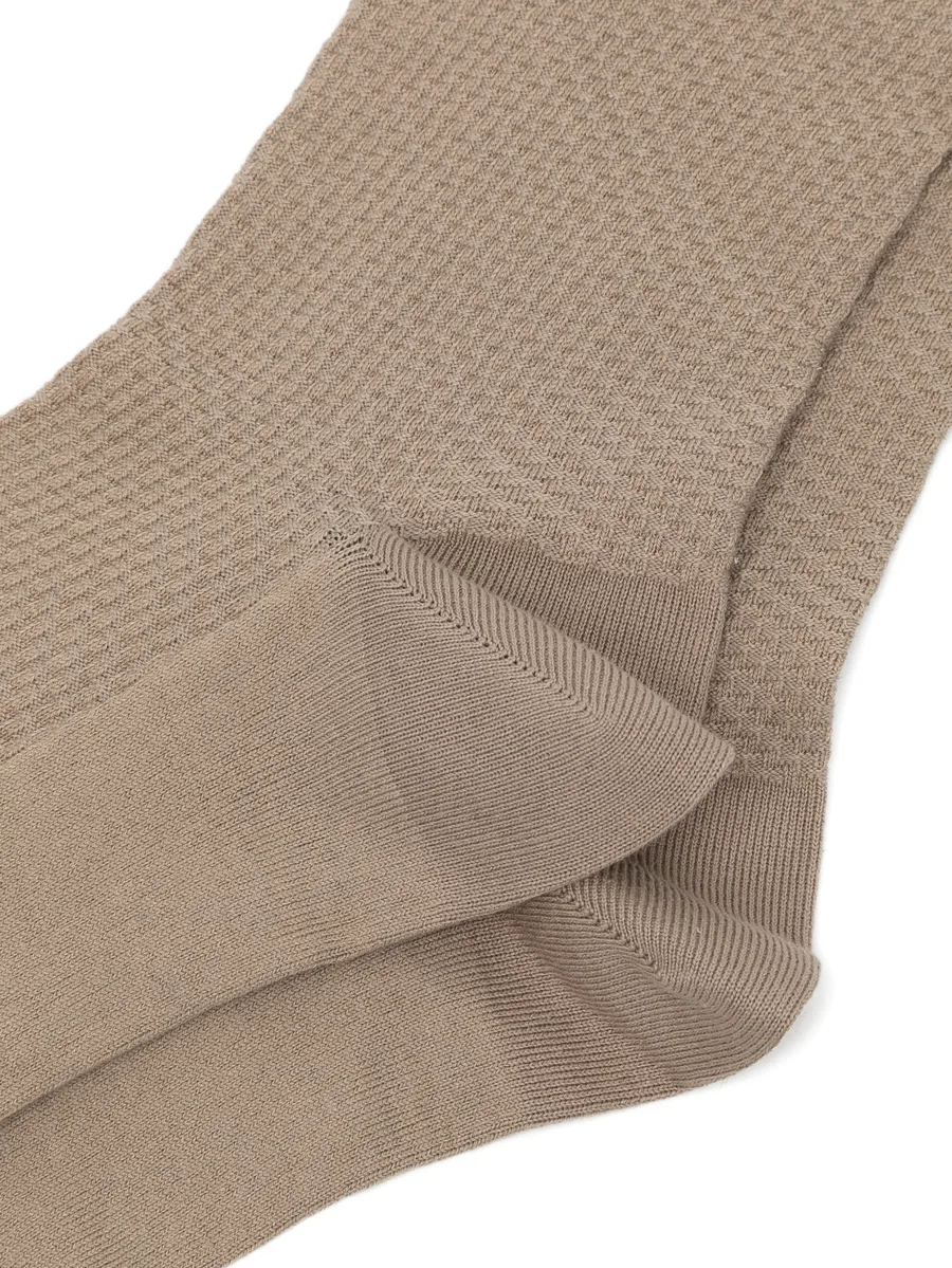 textured-knit socks 3
