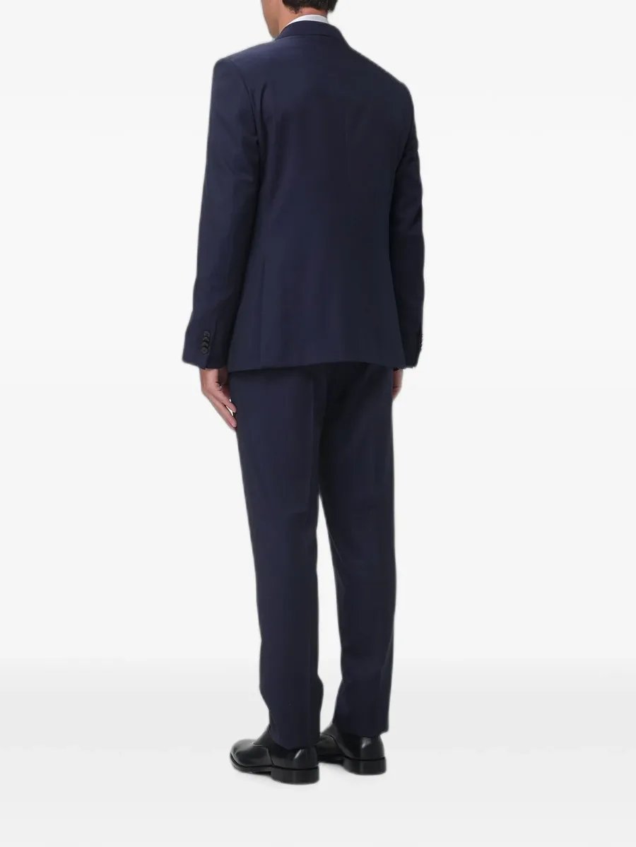 pinstripe single-breasted suit 7