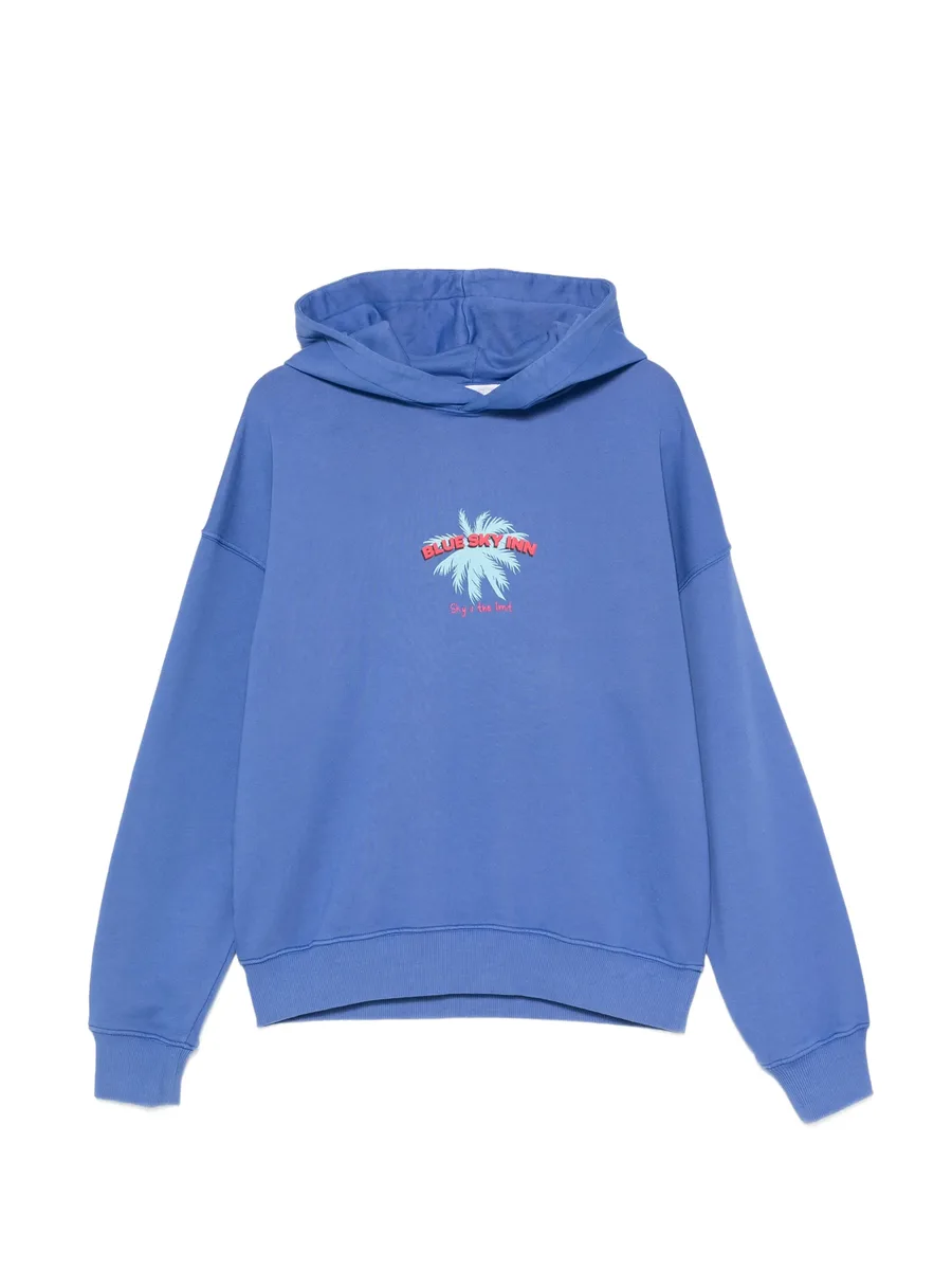 graphic-print hoodie 1