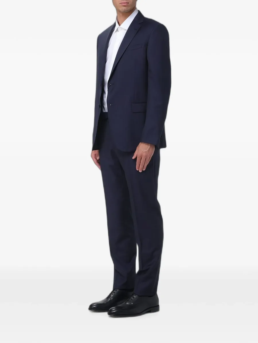 pinstripe single-breasted suit 5