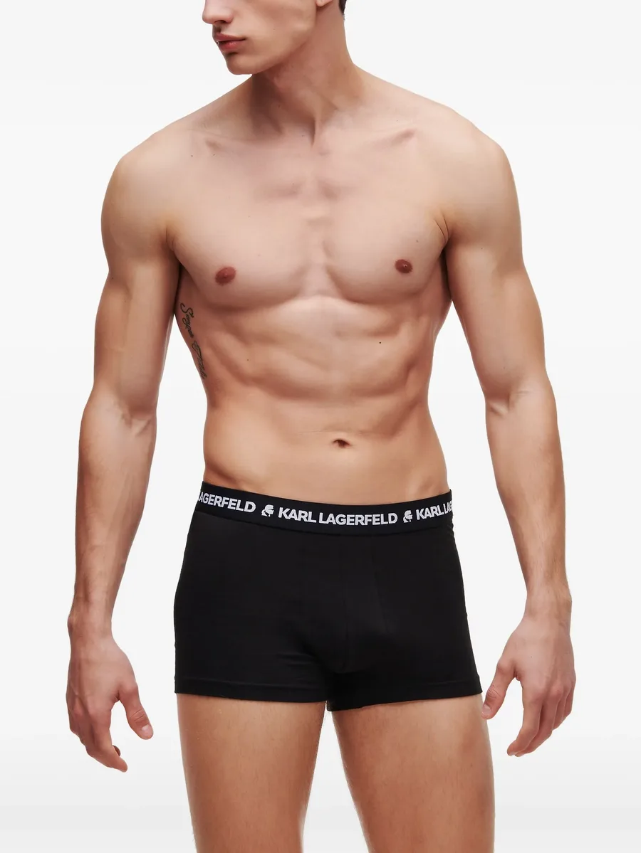 logo-print boxers (pack of five) 4