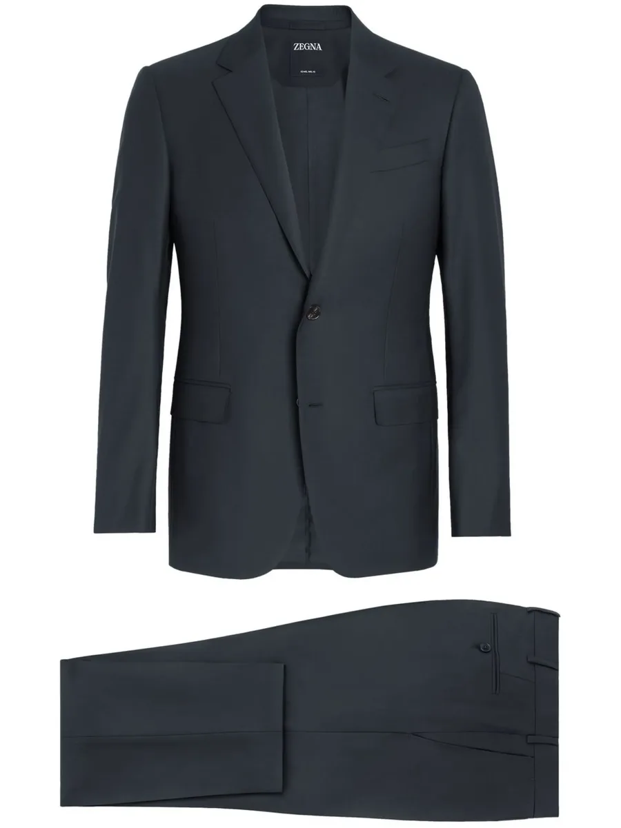 15milmil15 single-breasted wool suit 1