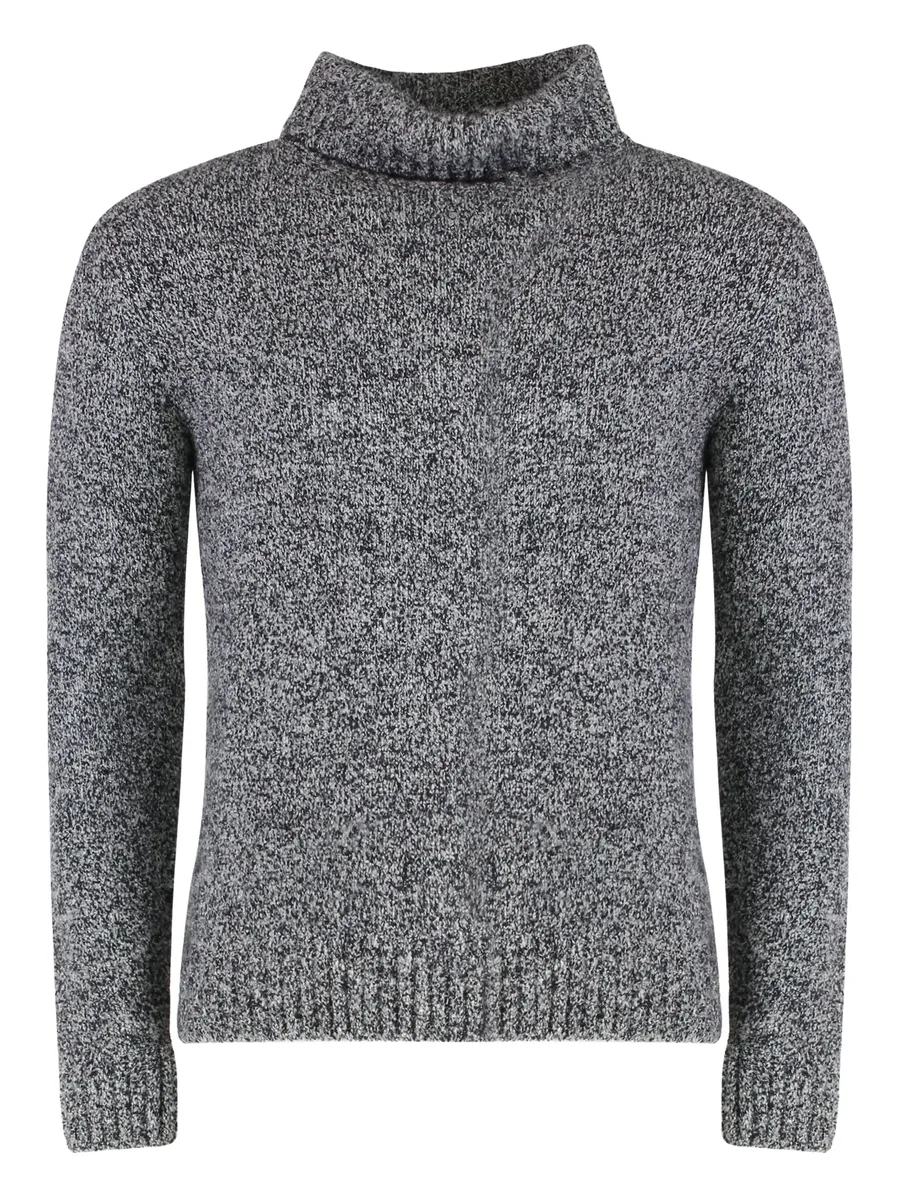 turtleneck speckled sweater 1