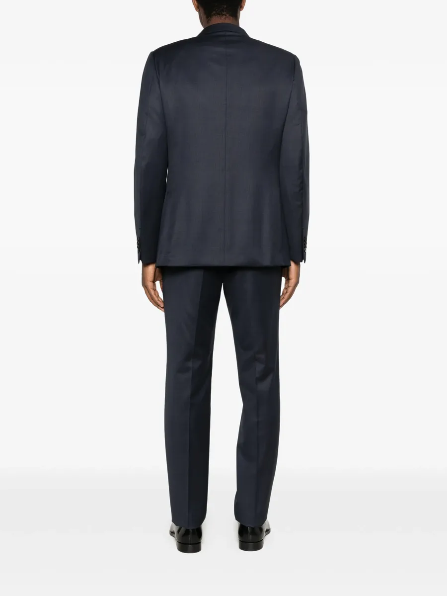 single-breasted wool suit 6