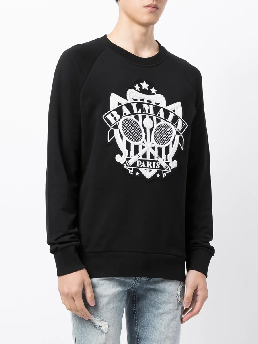 logo-embellished sweatshirt 6