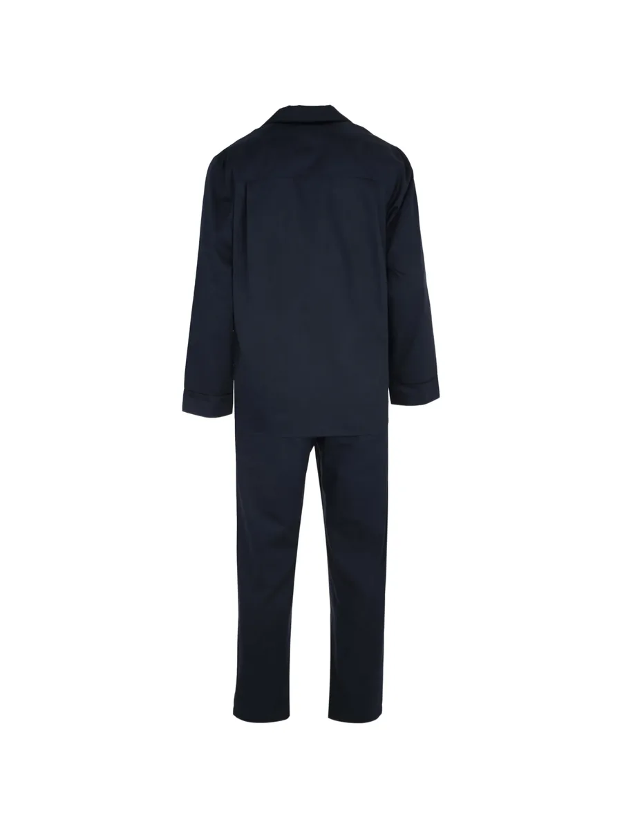 paisley-jacquard cotton pajamas 7