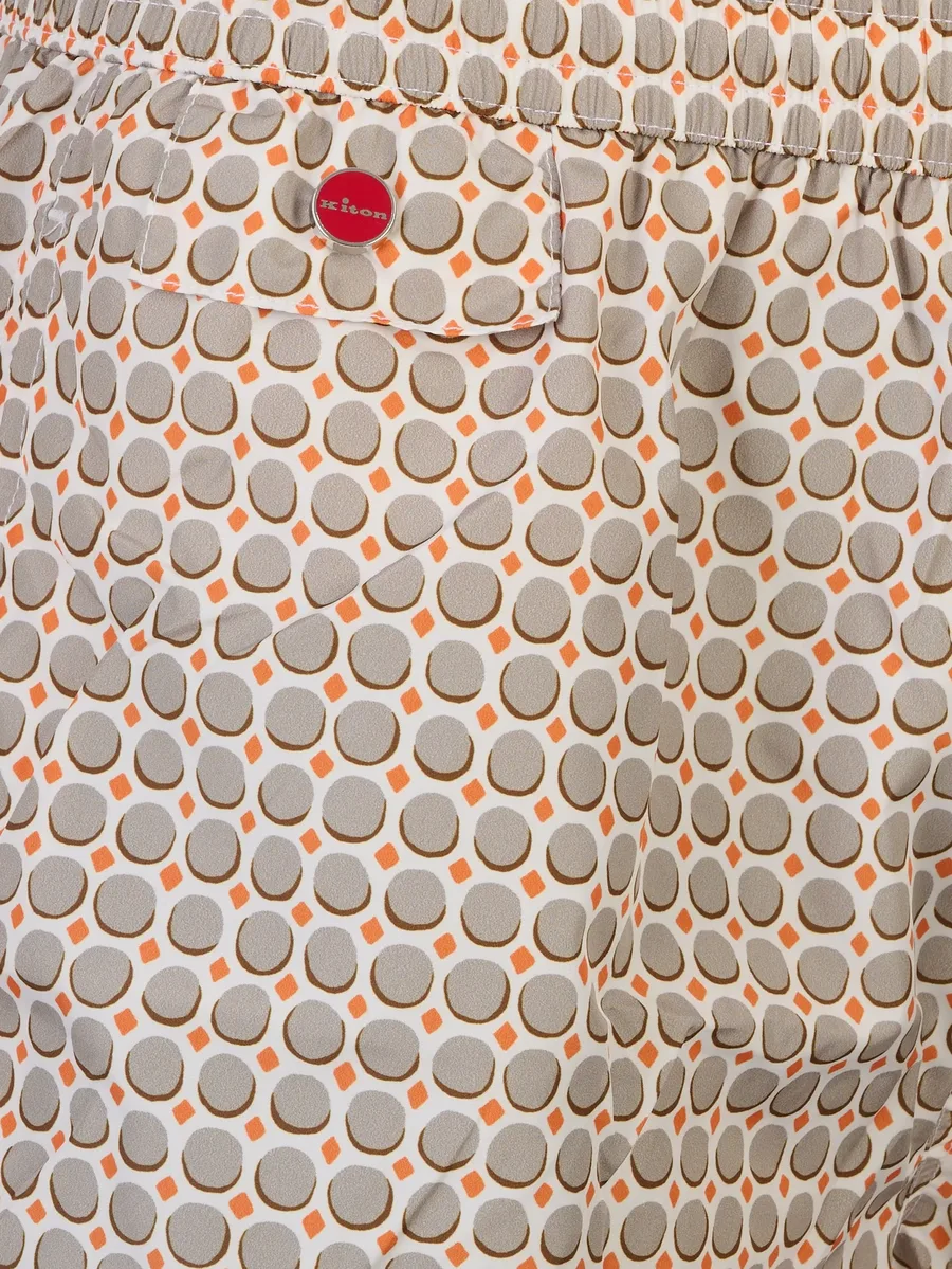 geometric-print swim shorts 5