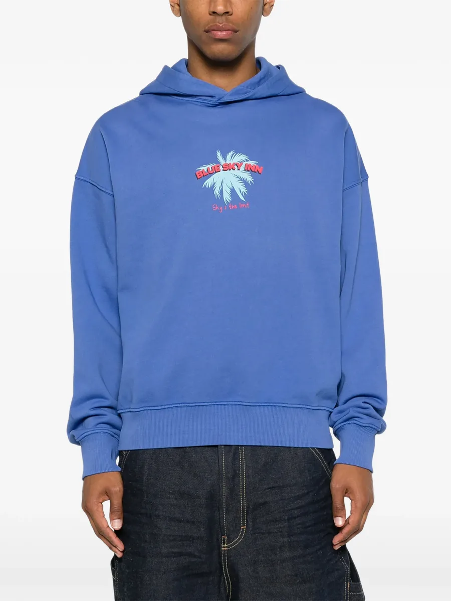 graphic-print hoodie 6