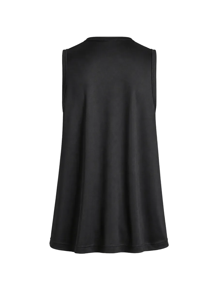 ruffled zip-fastening vest 4